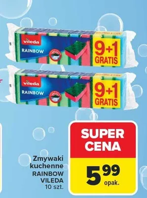 Zmywaki kuchenne Rainbow promocja w Carrefour Market