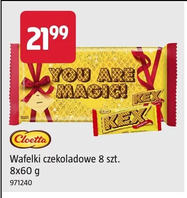 Wafelki czekoladowe 8 szt. 8x60 g promocja w Jula