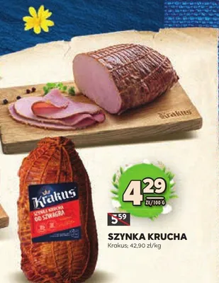 Szynka krucha promocja w Stokrotka