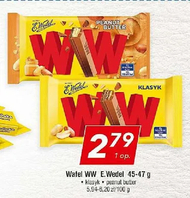 Wafel WW E.Wedel promocja w LEWIATAN
