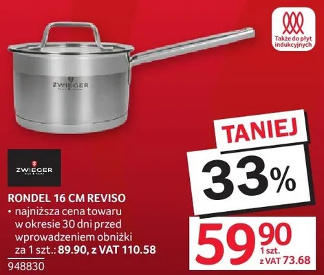 Rondel RONDEL 16 CM REVISO promocja w Selgros