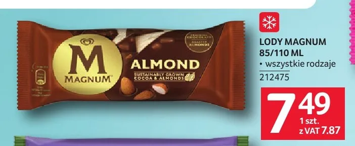 Lody Magnum promocja w Selgros