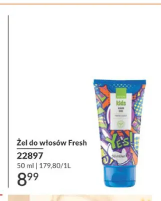 Żel do włosów Fresh Yes! promocja w AVON