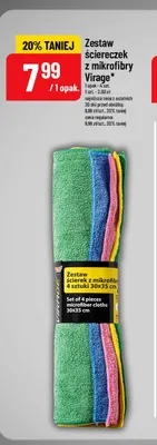 Zestaw ściereczek z mikrofibry Virage promocja w POLOmarket