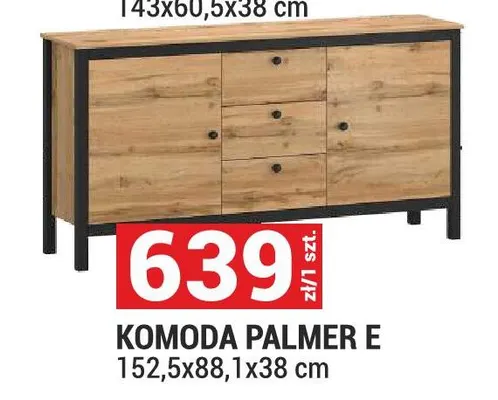 Komoda Palmer E promocja w Merkury Market