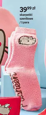 Skarpetki szenilowe Pusheen promocja w Empik