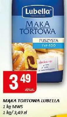 Mąka tortowa Lubella Arodenta promocja w Chorten