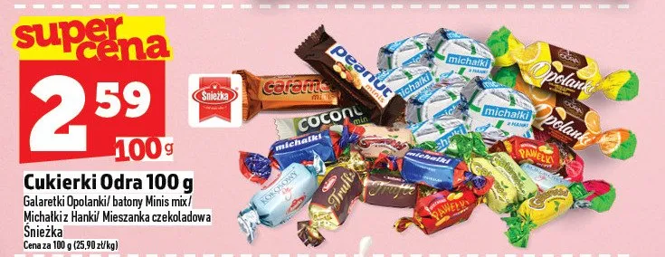 Cukierki promocja w TOPAZ