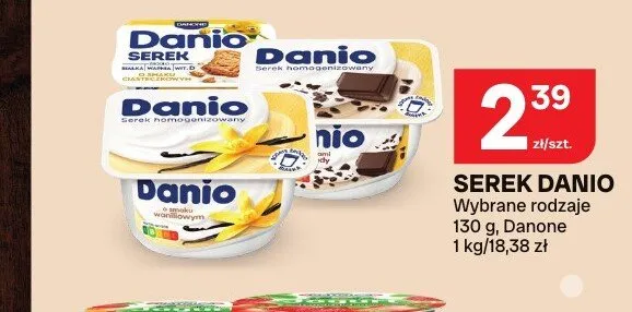 Serek homogenizowany Danio truskawkowy promocja w Chorten