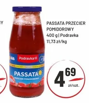 Passata przecier pomidorowy Podravka promocja w Sedal