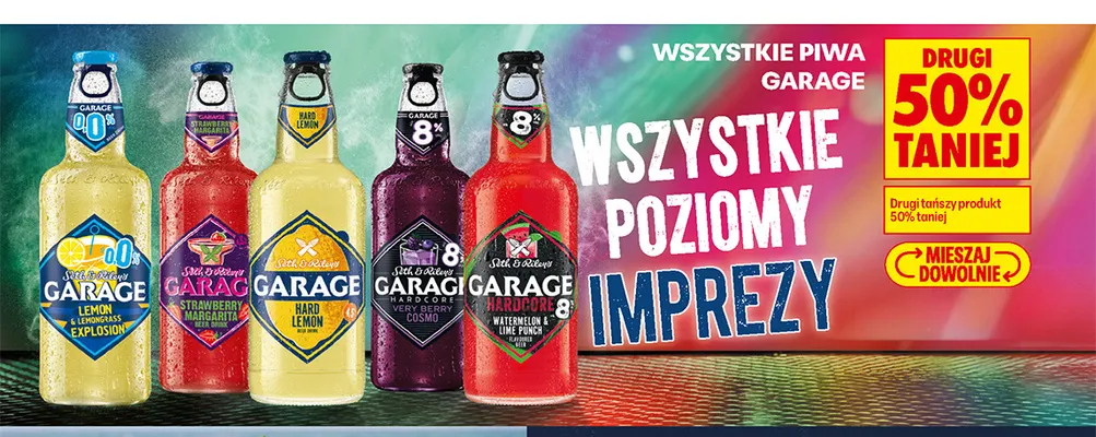 Piwo Garage Strawberry Margarita promocja w Biedronka