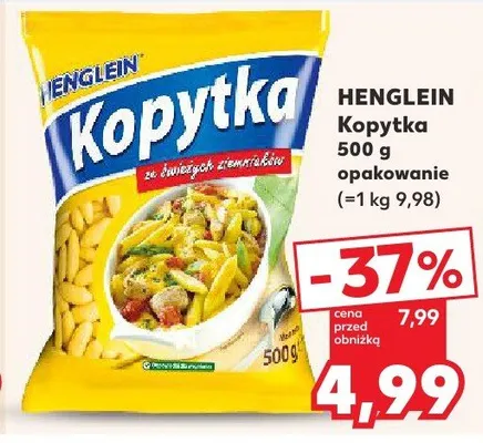 Kopytka promocja w Kaufland