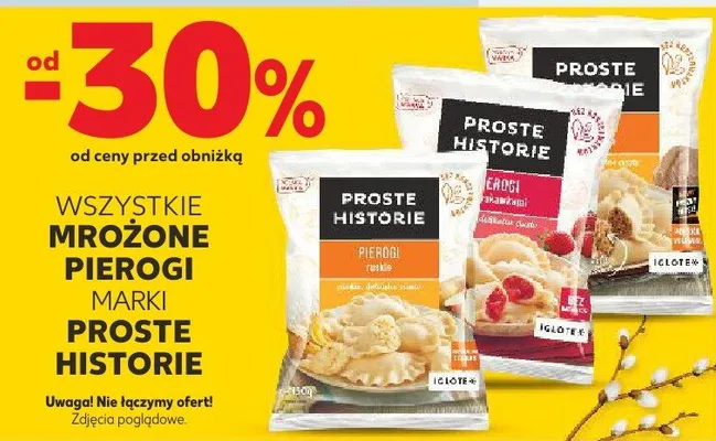 Pierogi różne rodzaje promocja w Kaufland