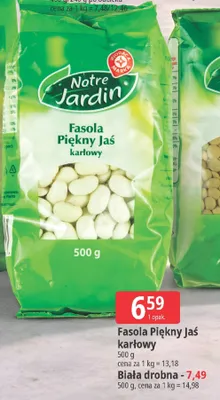 Fasola Piękny Jaś karłowy promocja w Leclerc