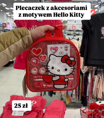 Plecak z akcesoriami promocja w Pepco