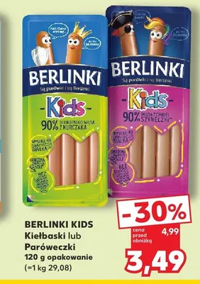 Paróweczki Kids Berlinki promocja w Kaufland