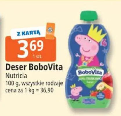 Deser BoboVita Nutricia promocja w Leclerc