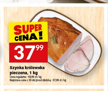 Szynka królewska pieczona Białecki Wędzarnia promocja w Twój Market