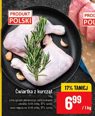 Ćwiartka z kurczą promocja w POLOmarket