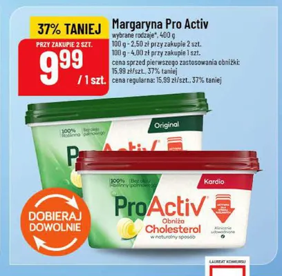 Margaryna Pro Activ Original promocja w POLOmarket