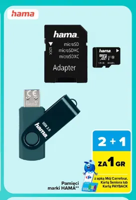 Pamięci Hama promocja w Carrefour