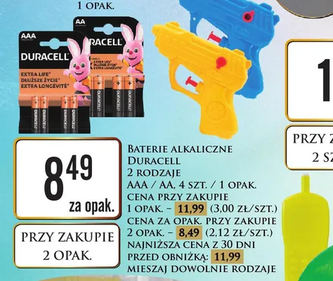 Pistolet na wodę mini różne kolory promocja w Dino