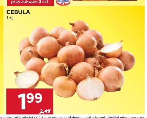 Cebula promocja w Stokrotka