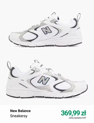 Sneakersy New Balance 408 promocja w Deichmann