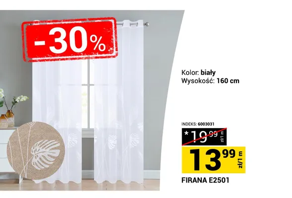 Firana promocja w Merkury Market