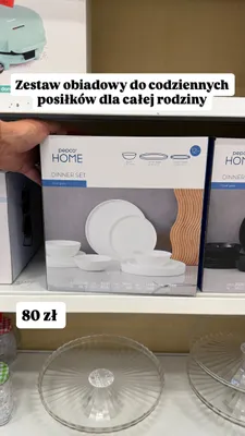 Zestaw obiadowy Pepco Home promocja w Pepco