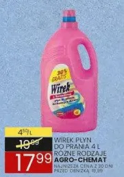 Płyn do prania tkanin kolorowych promocja w Wafelek