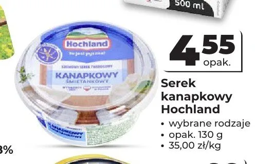 Serek kanapkowy Hochland promocja w Odido