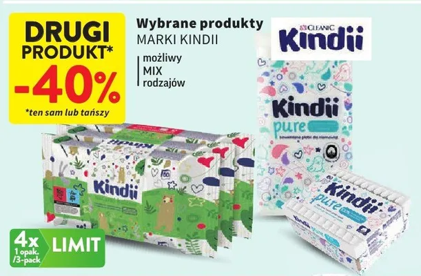 Wybrane produkty Kindii promocja w Intermarche