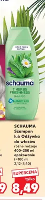 Odżywka do włosów Schauma promocja w Kaufland