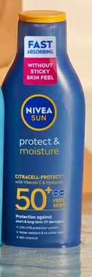 Balsam nawilżający spf50+ Nivea sun protect & moisture ultra promocja w Biedronka