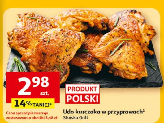 Udo kurczaka w przyprawach Stoisko Grill promocja w Auchan