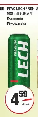 Piwo Lech Premium promocja w Sedal