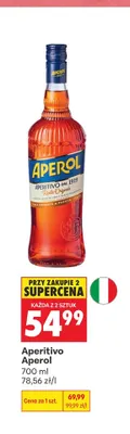 Aperitivo Aperol promocja w Biedronka