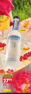 Wódka Chrobry Premium 40% promocja w Biedronka