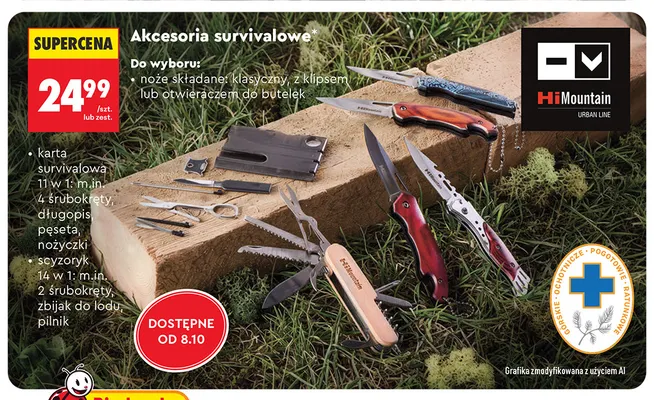 Nóż składany klasyczny HiMountain promocja w Biedronka