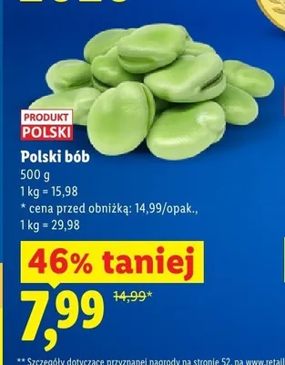Bób polski promocja w Lidl