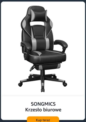 Krzesło biurowe foton promocja w Amazon