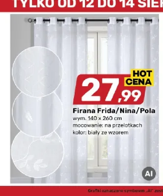 Firana Nina promocja w Bricomarche