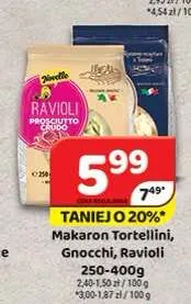 Makaron Tortellini Novello promocja w Delfin