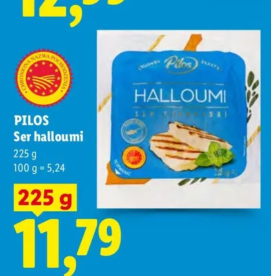 Ser halloumi Pilos promocja w Lidl
