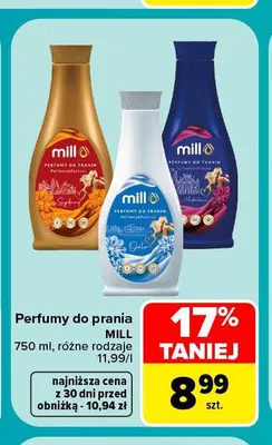 Perfumy do prania Mill promocja w Carrefour