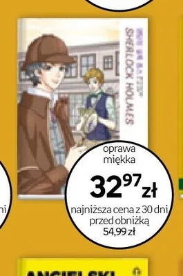 Książka Sherlock Holmes oprawa miękka promocja w Empik