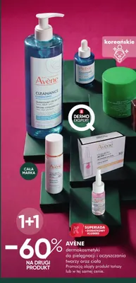 Dermokosmetyki do pielęgnacji i oczyszczania twarzy oraz ciała Avène promocja w Super-Pharm