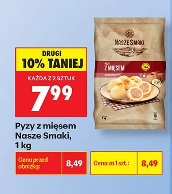 Pyzy z mięsem Nasze Smaki promocja w Biedronka