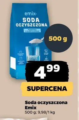 Soda oczyszczona Emix promocja w Netto